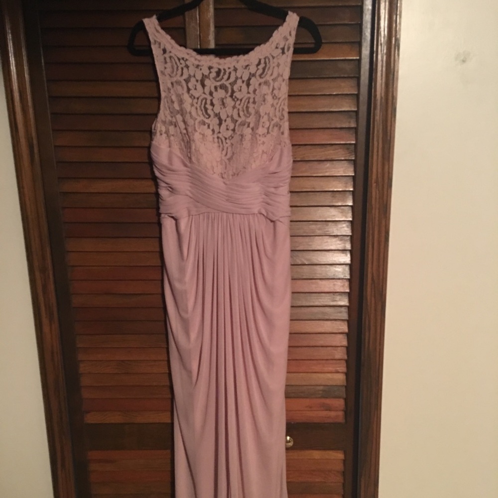 David’s Bridal bridesmaid dress